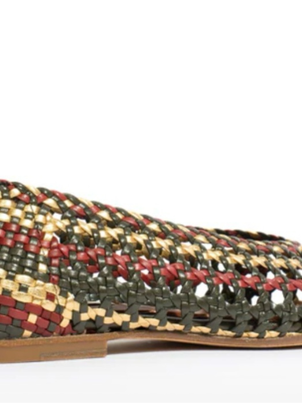 Anonymous Copenhagen Woven Leather Ballet Flats - like new condition - Picture 4 of 9